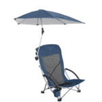 כיסא ים מתקפל כחול רשת