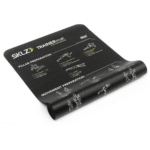 מזרן עם הדפס של תרגילים