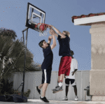 מתקן כדורסל לחצר ולבריכה