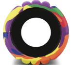 גליל עיסוי חלול צבעוני