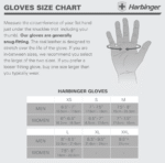 מידות כפפות לחדר כושר