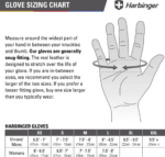 מידות כפפות לחדר כושר עם חיזוק לפרק כף היד