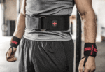 איש מאמן עם חגורת גב ניילון גברים