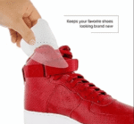 מגן למניעת קמטים בנעלים אדומים