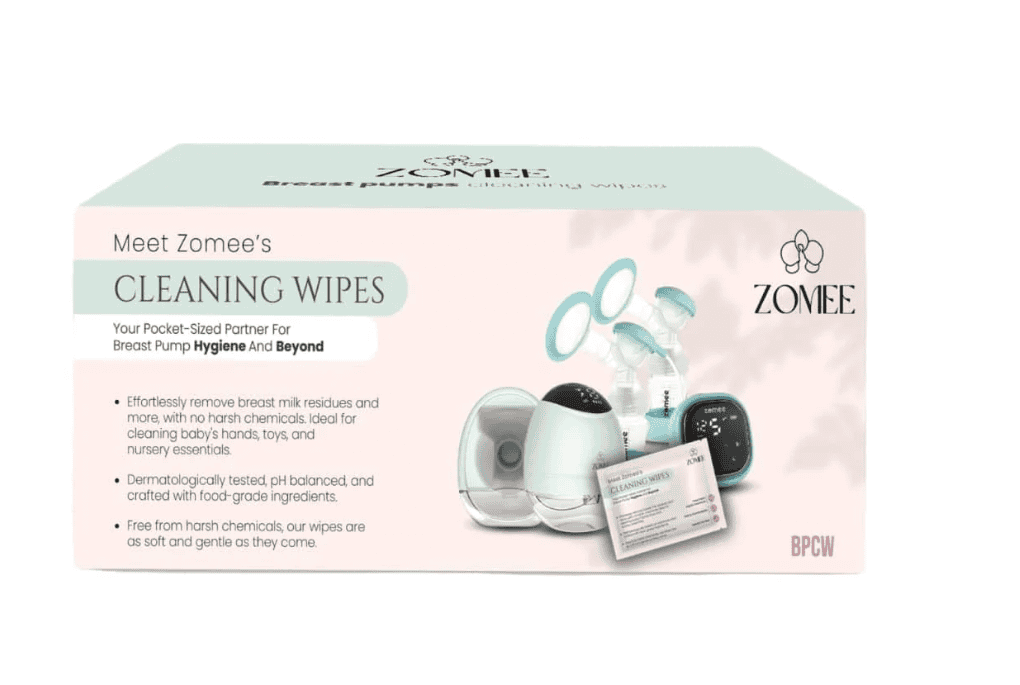 מגבונים לניקוי משאבת חלב