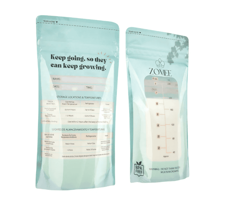 שקיות אחסון לחלב אם