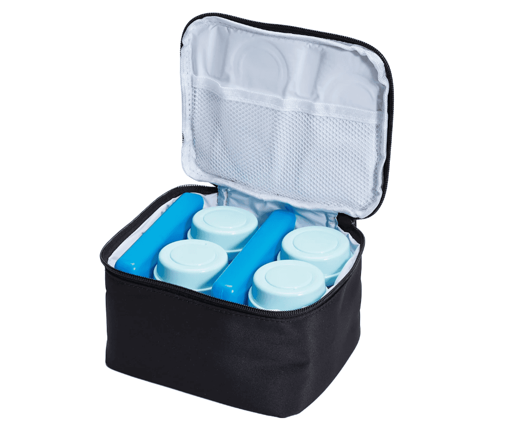 תיק צידנית לבקבוקי חלב לקירור