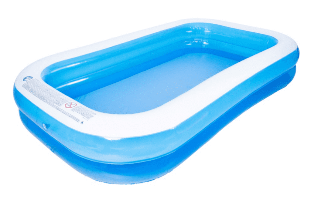 בריכת מלבנית מתנפחת כחול