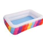 בריכת מלבנית מתנפחת צבעי הקשת