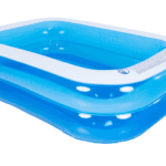 בריכת מלבנית מתנפחת כחולה