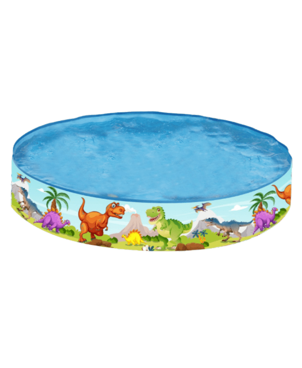 בריכה עם דפנות קשיחות דגם דינוזאור