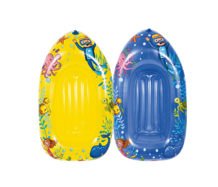 סירת מזרן לילדים – דגם עולם המים