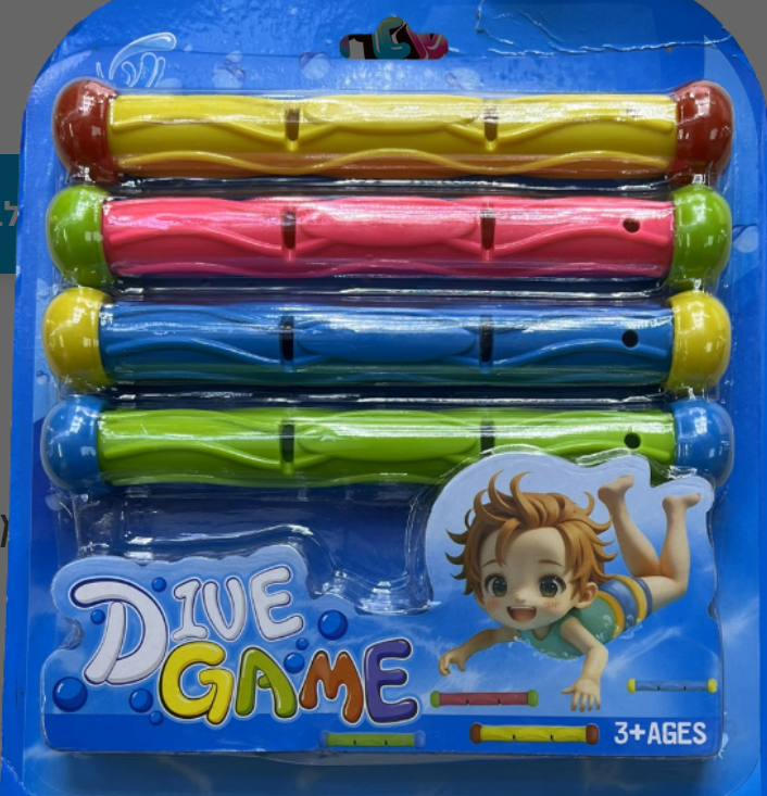 משחק צלילה צבעוני לילדים