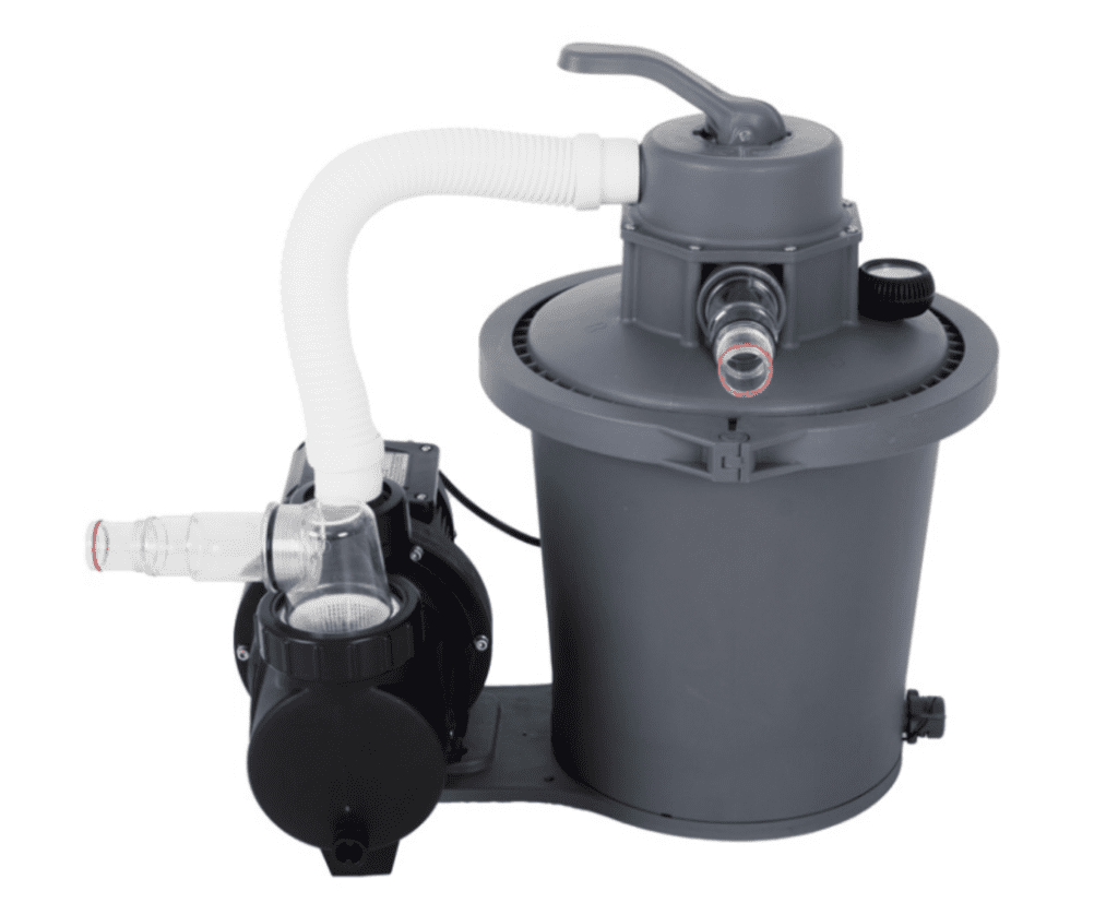 משאבת חול לניקוי בריכה ביתית 1800 גלון