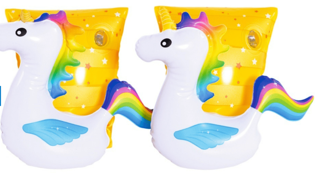 מצופי זרוע חד קרן צבעוני