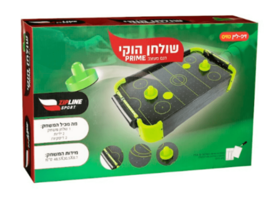 שולחן הוקי אוויר לילדים עם אוויר פריים
