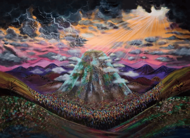 ציור הר סיני