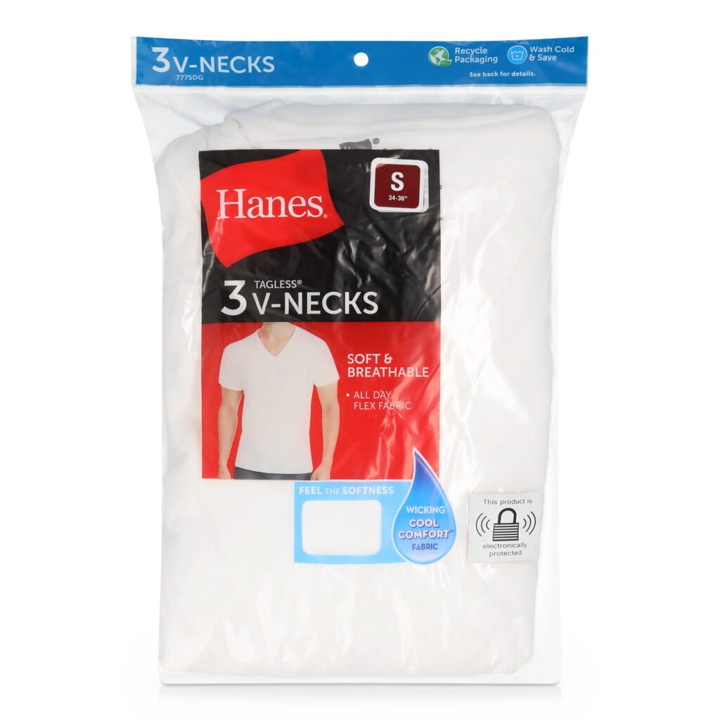 Hanes V-neck T-shirt
